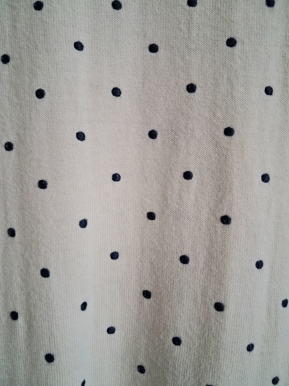 Talbots Cream Sleeveless Polka Dot Tank - Picture 5 of 8